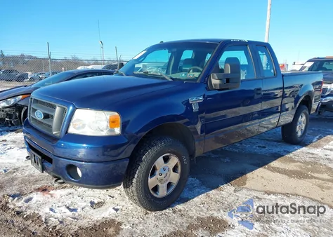 2008 Ford F-150 Stx/Xl/Xlt z USA, uszkodzony, nr VIN 1FTRX14W48FA72156